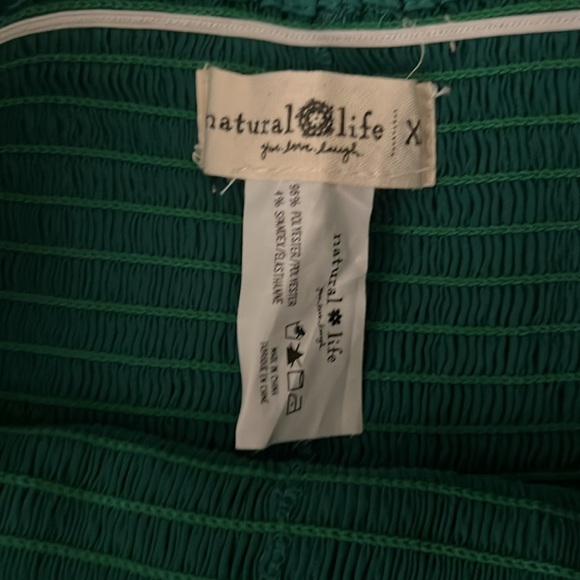 XS GREEN NATURAL LIFE SKORT - Picture 2 of 3